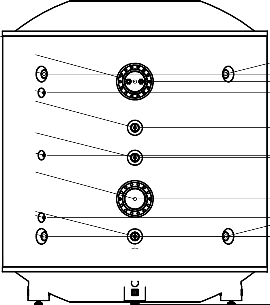 Akvaterm 6000, 6 bar stål, 100 mm PUR-isol.